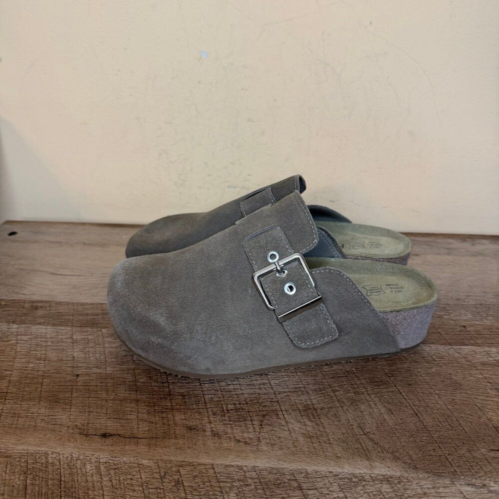 Project Cloud suede clogs size 7.5 shoes